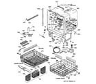 GE GSD5910D00AA body parts diagram