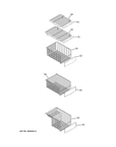 Freezer shelves