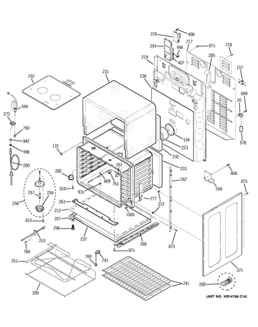 Lower oven