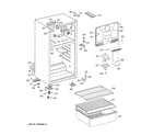 GE GTH18ABTZRWW cabinet diagram