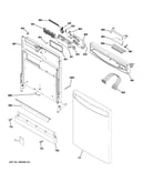Escutcheon & door assembly