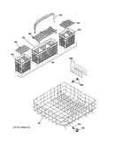Lower rack assembly