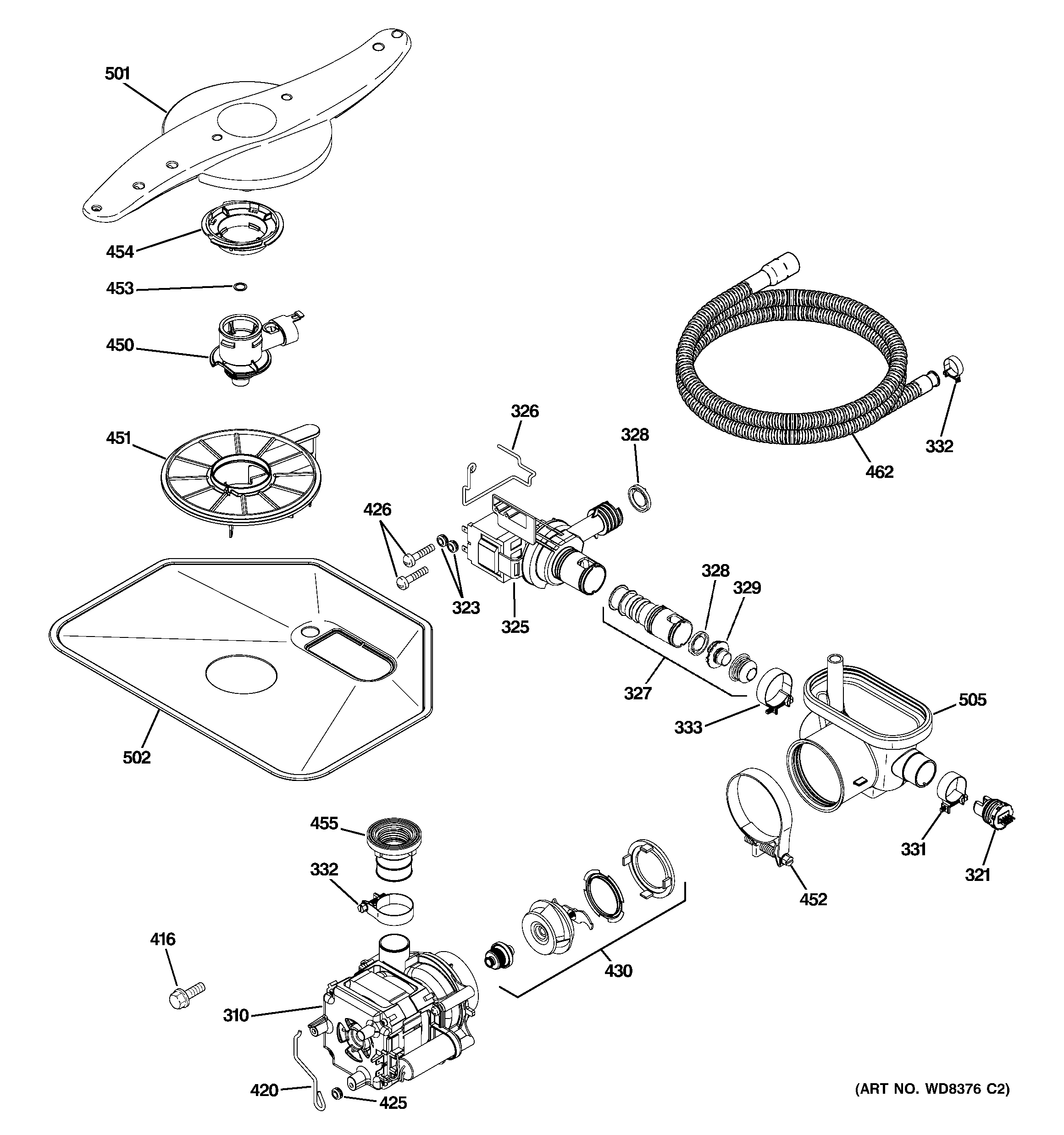 Motor-pump mechanism