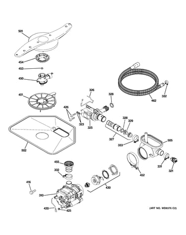 Motor-pump mechanism