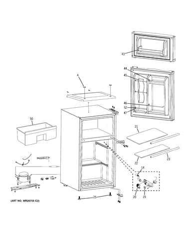 Refrigerator parts