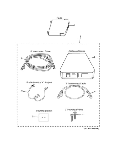 Appliance communication module