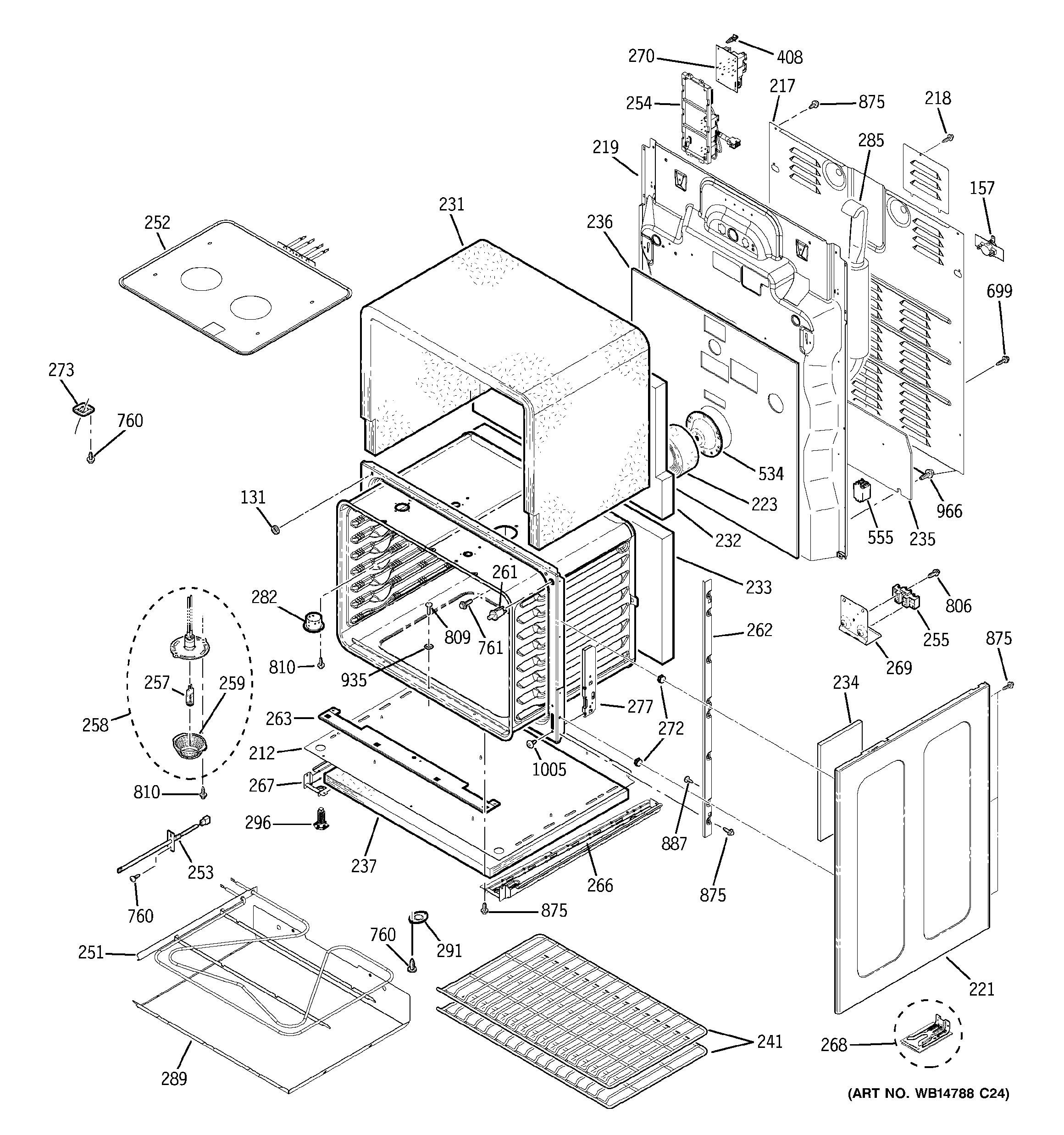 Lower oven