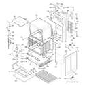 GE PB979SP3SS lower oven diagram