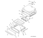 GE PCB920SR1SS warming drawer diagram