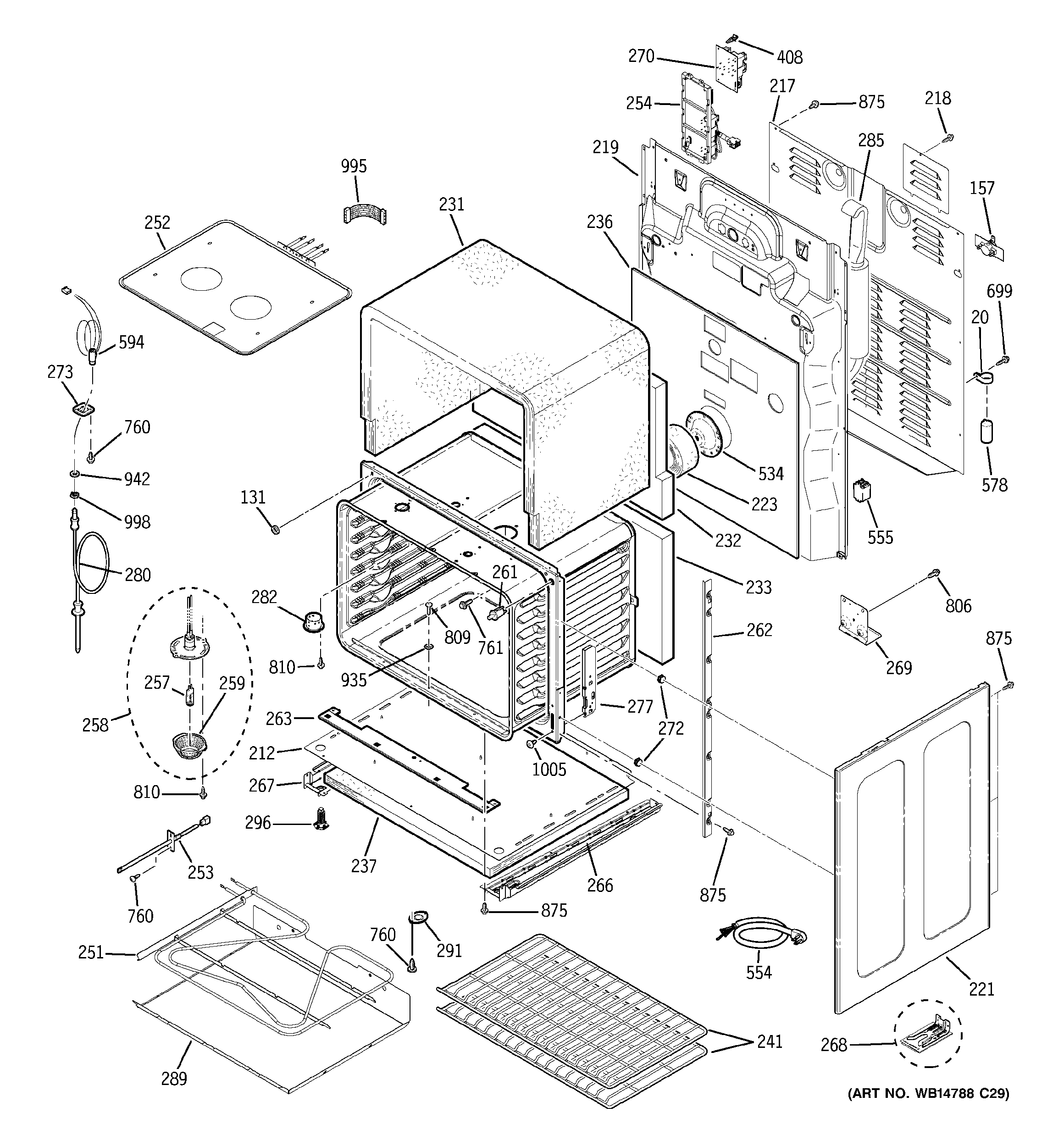 Lower oven