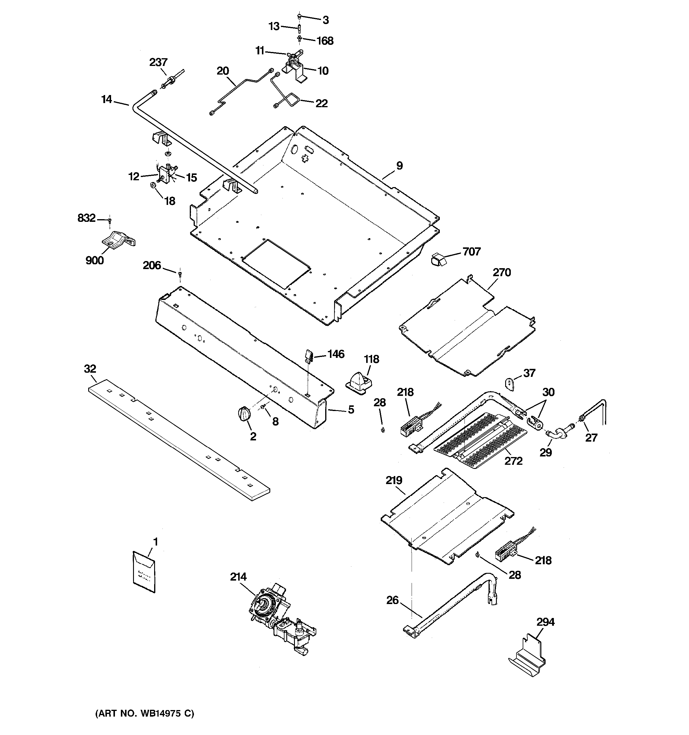 Gas & burner parts