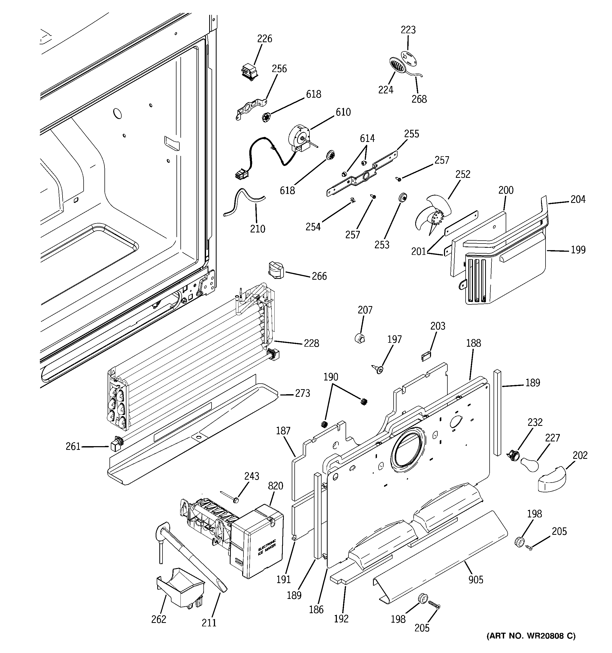 Freezer section