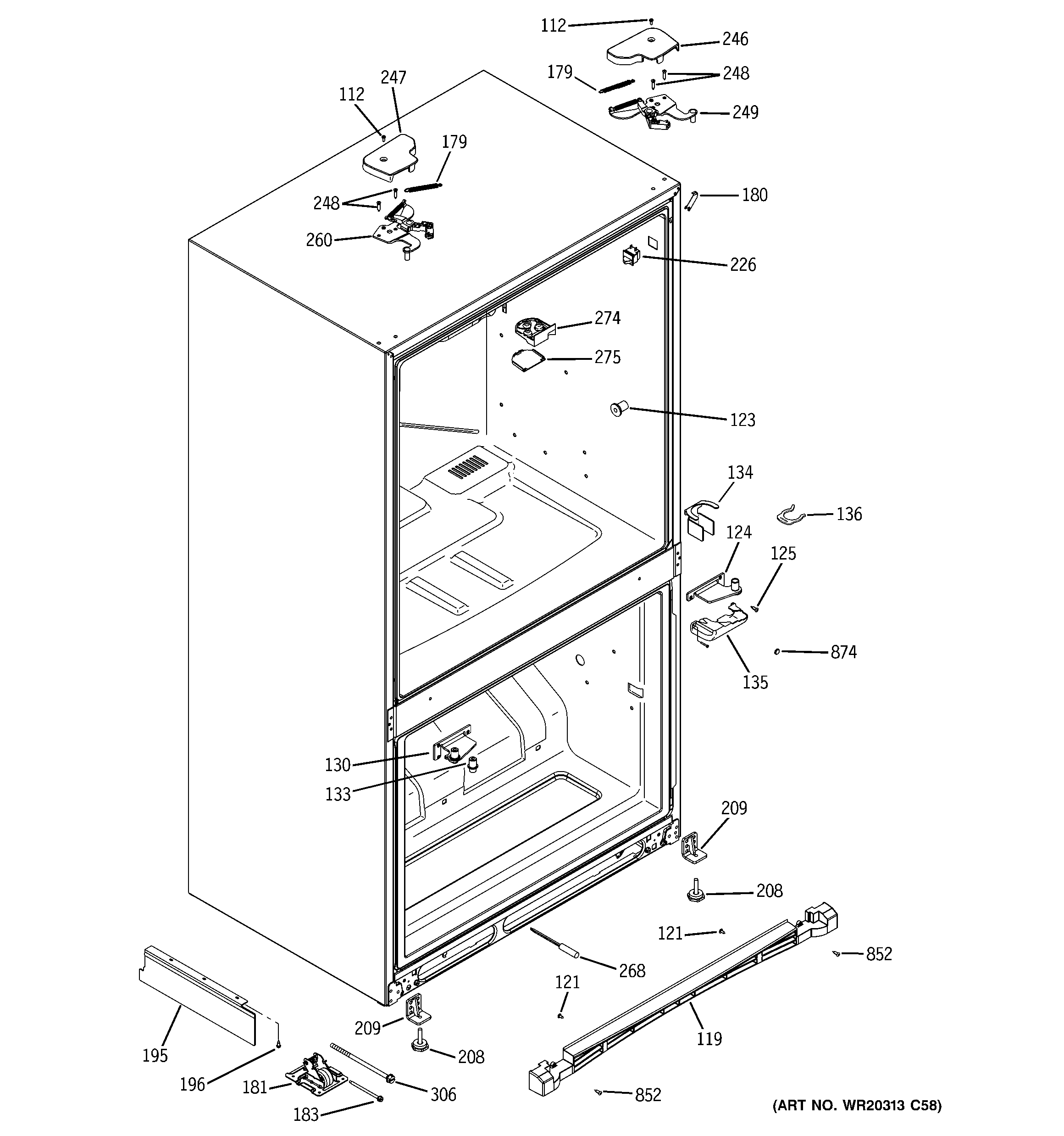 Case parts