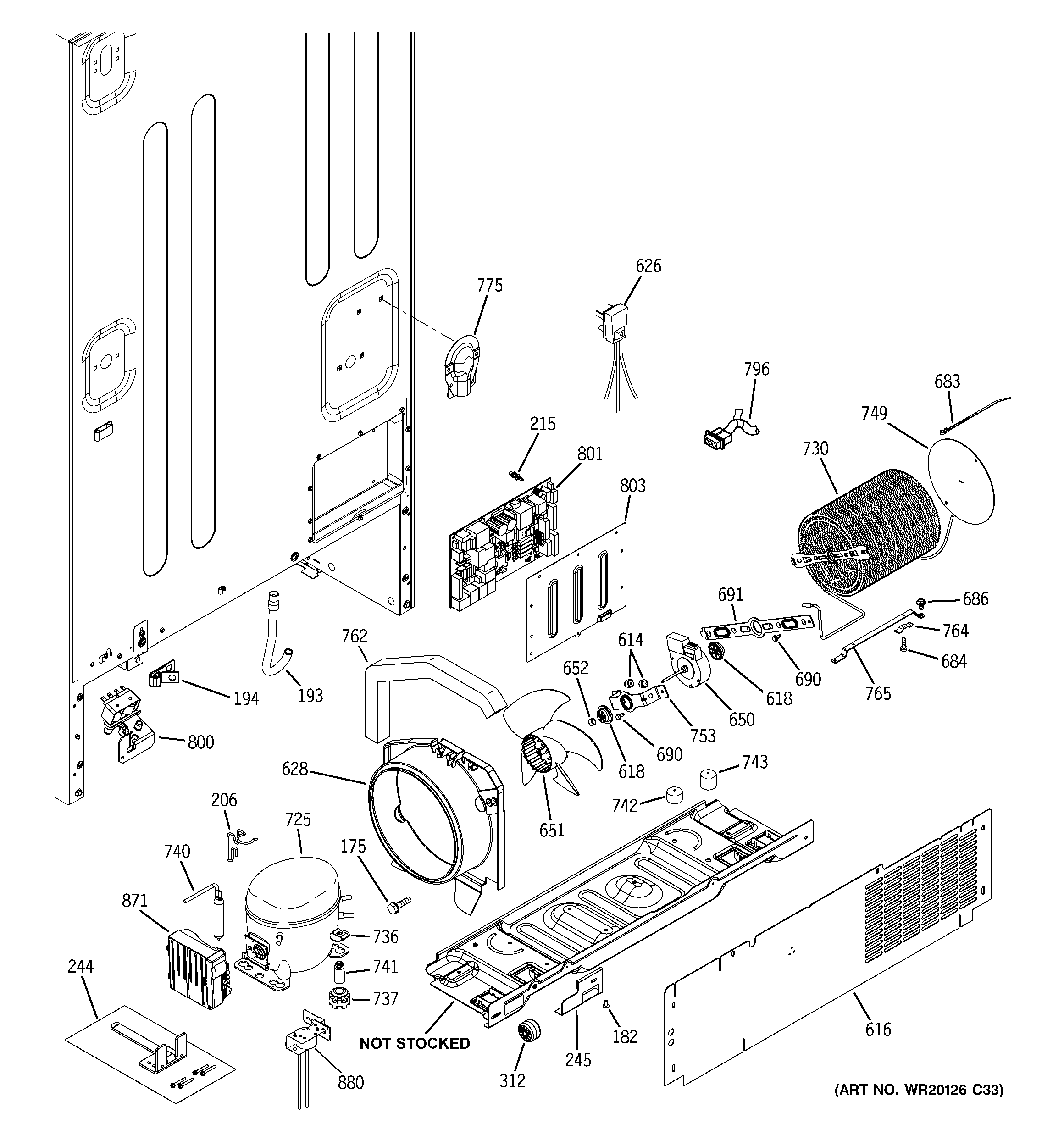 Machine compartment