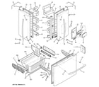 GE PFSE5NJZADSS doors diagram