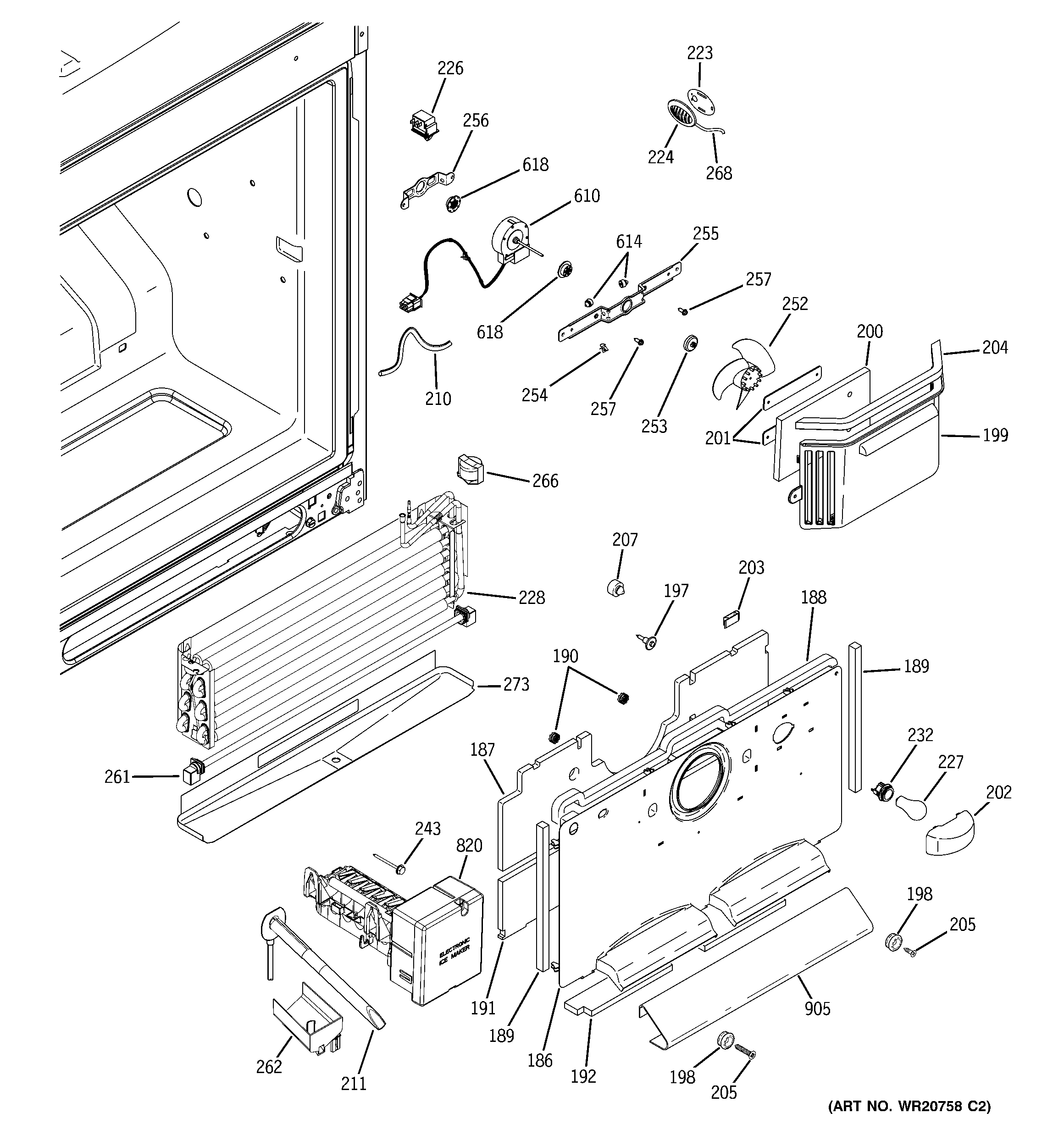 Freezer section