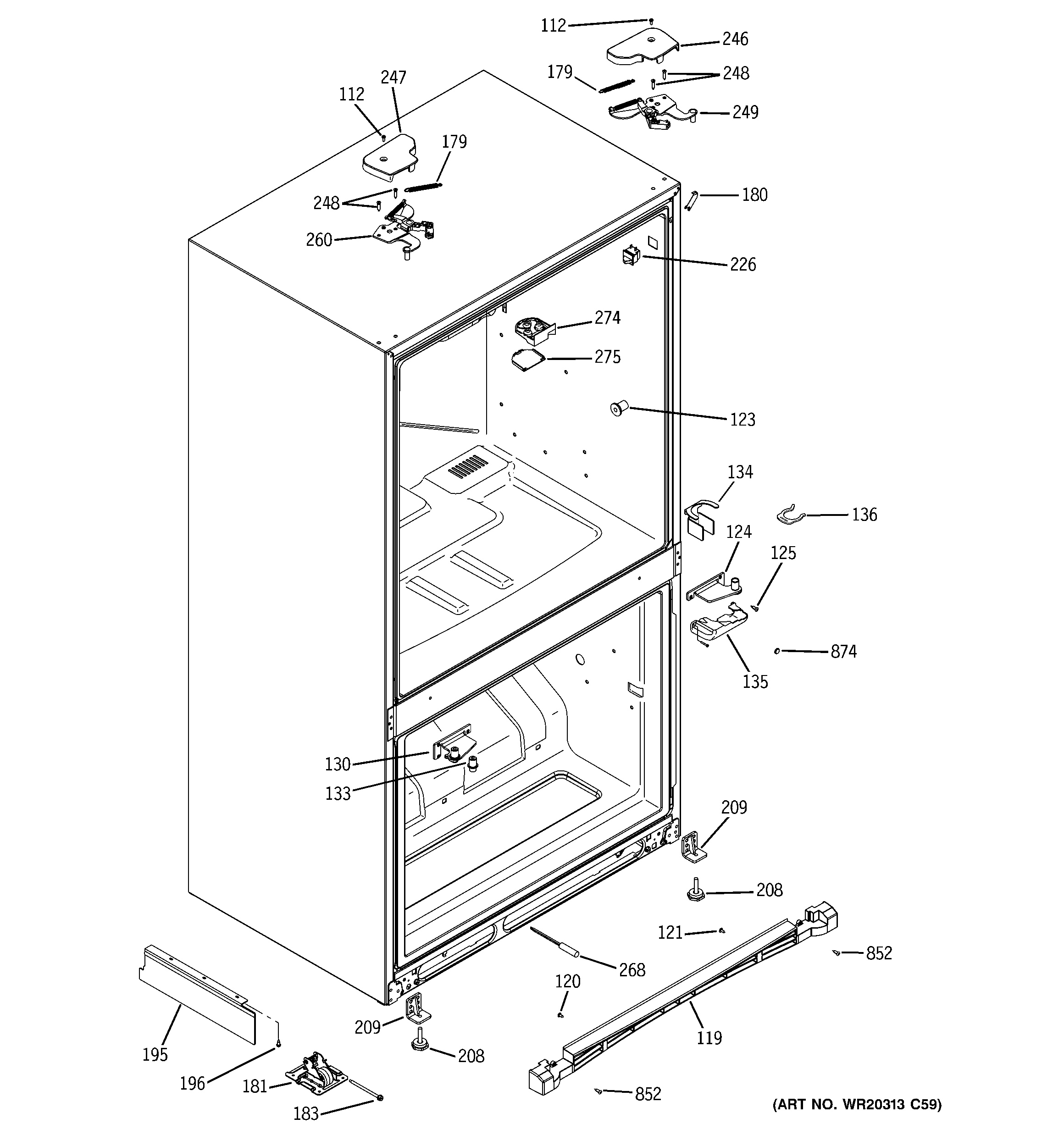 Case parts