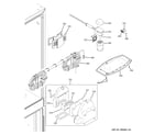 GE PGCS1PJZASS fresh food section diagram