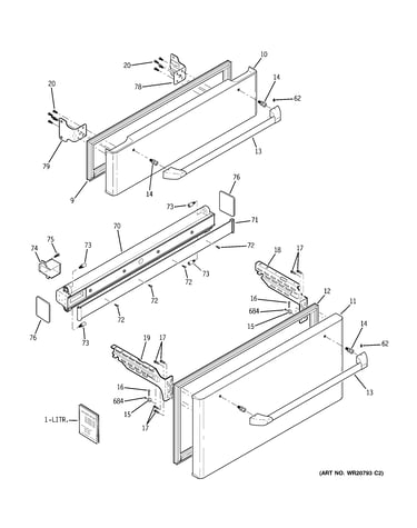 Freezer doors