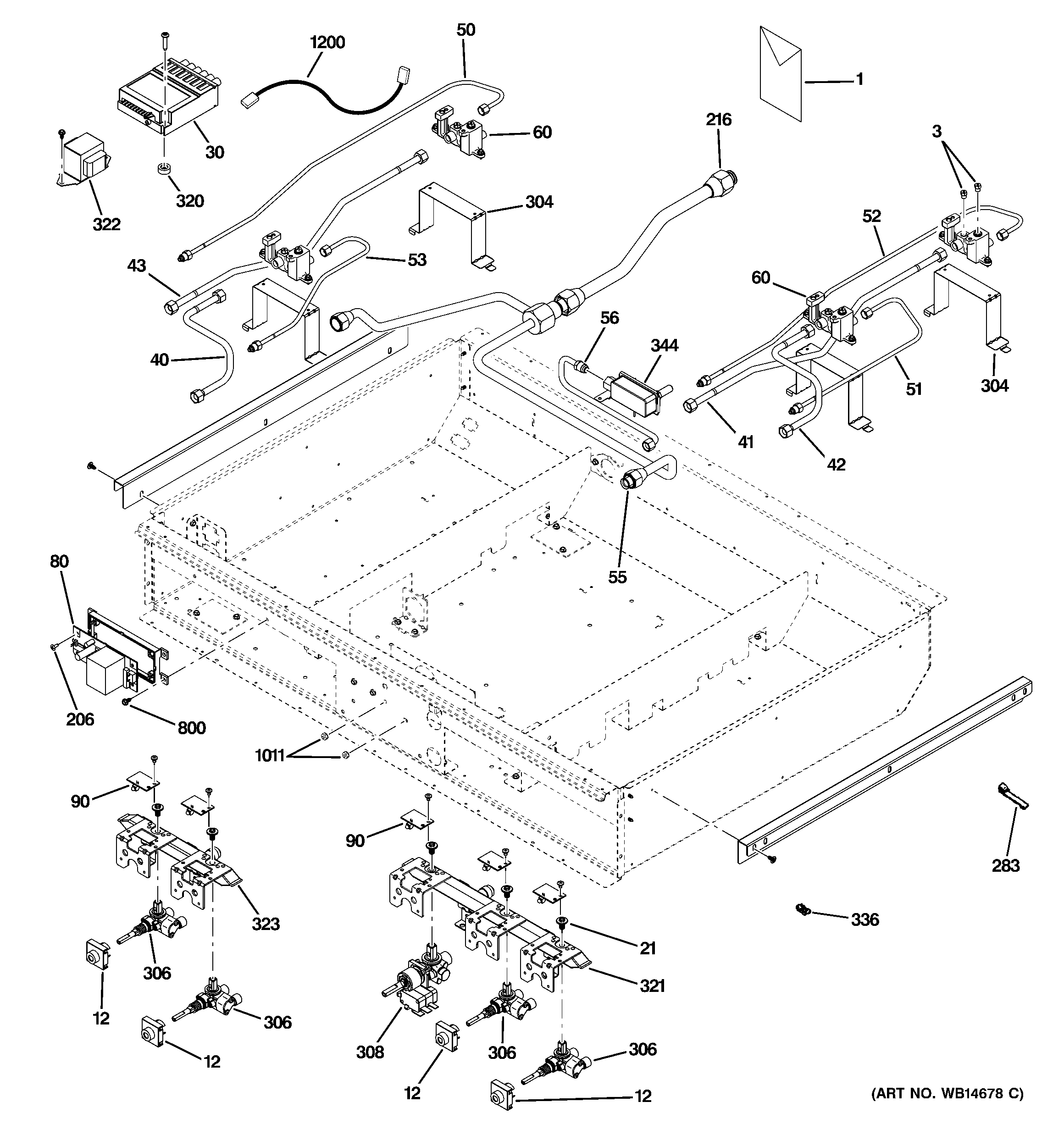 Gas & burner parts