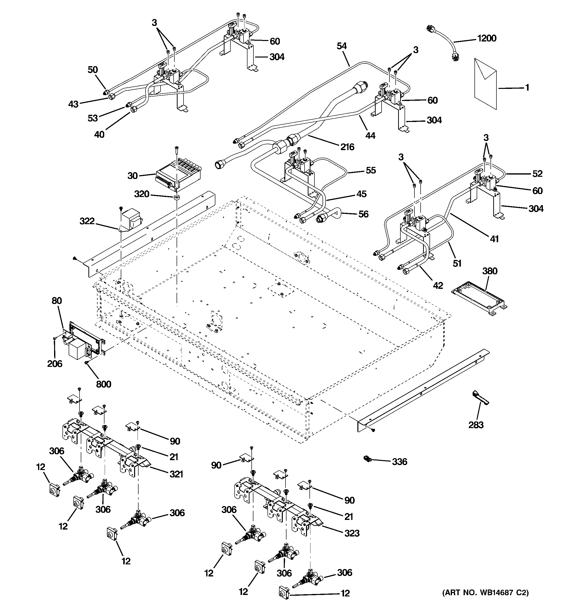 Gas & burner parts