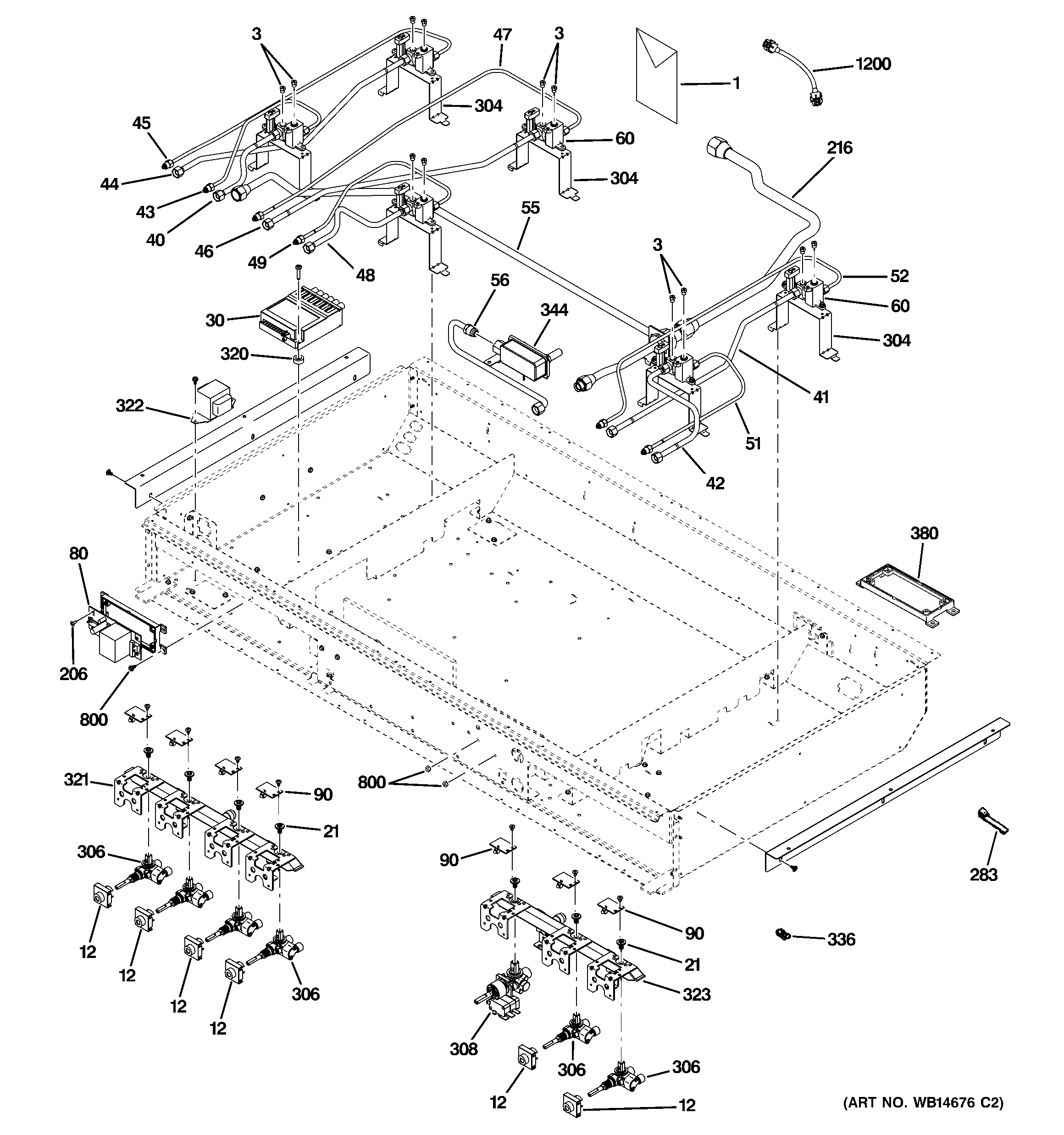 Gas & burner parts
