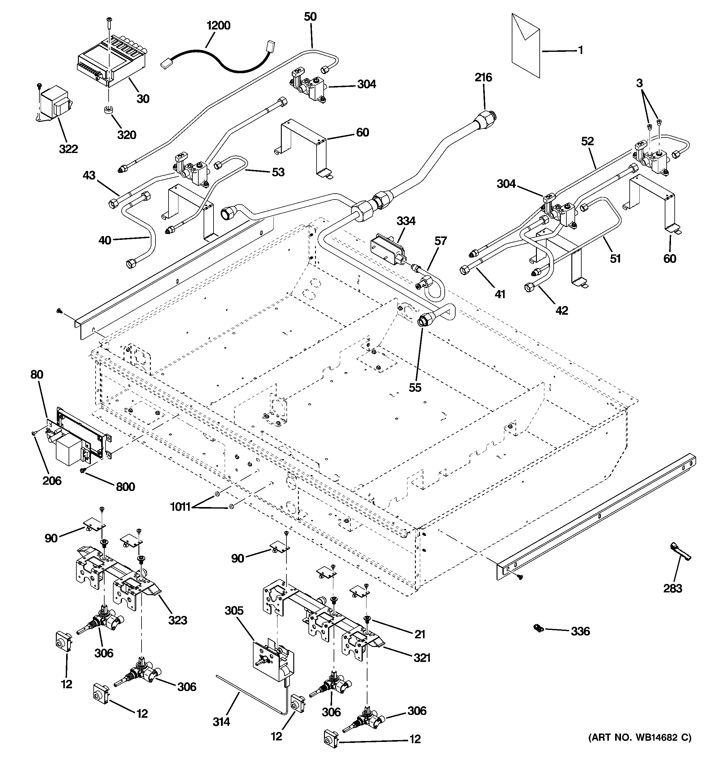 Gas & burner parts