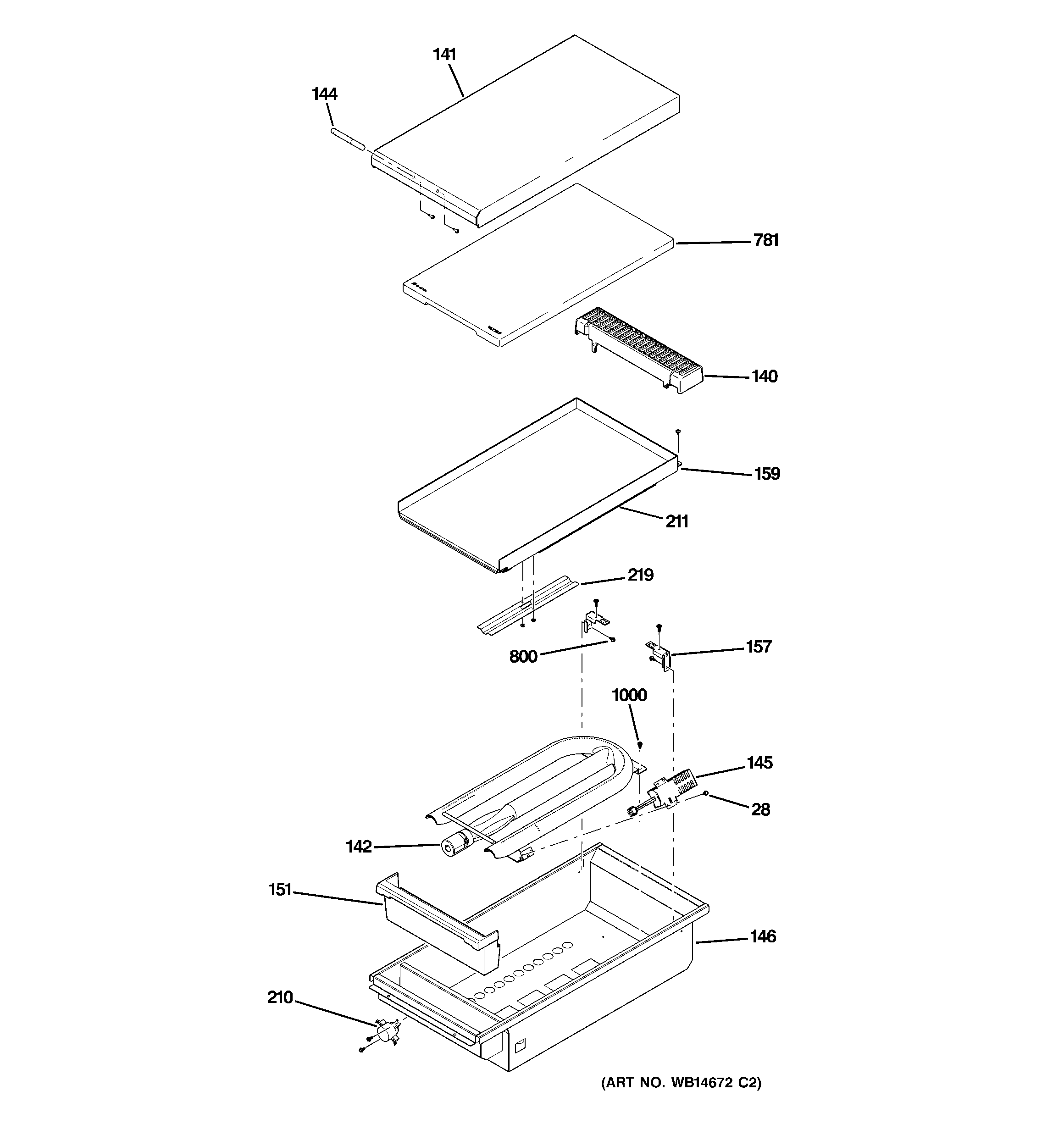 Griddle assembly
