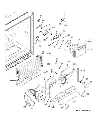 Freezer section