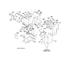 GE AZ32H12E4CM2 control assembly diagram