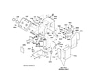 GE AZ32H12E5DM2 control assembly diagram