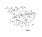 GE AZ32H15D2BM2 control assembly diagram