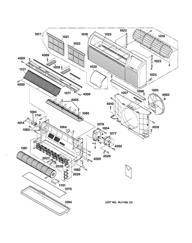 Grille & air moving parts