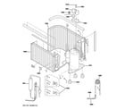 GE AJCQ09DCDW1 sealed system & components diagram