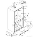 GE PFCS1PJZBSS case parts diagram