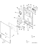 Escutcheon & door assembly