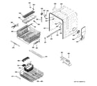 GE ZBD9900R00II cabinet & rack assemblies diagram