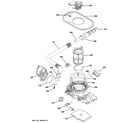 GE ZBD9900R00II motor-pump mechanism diagram