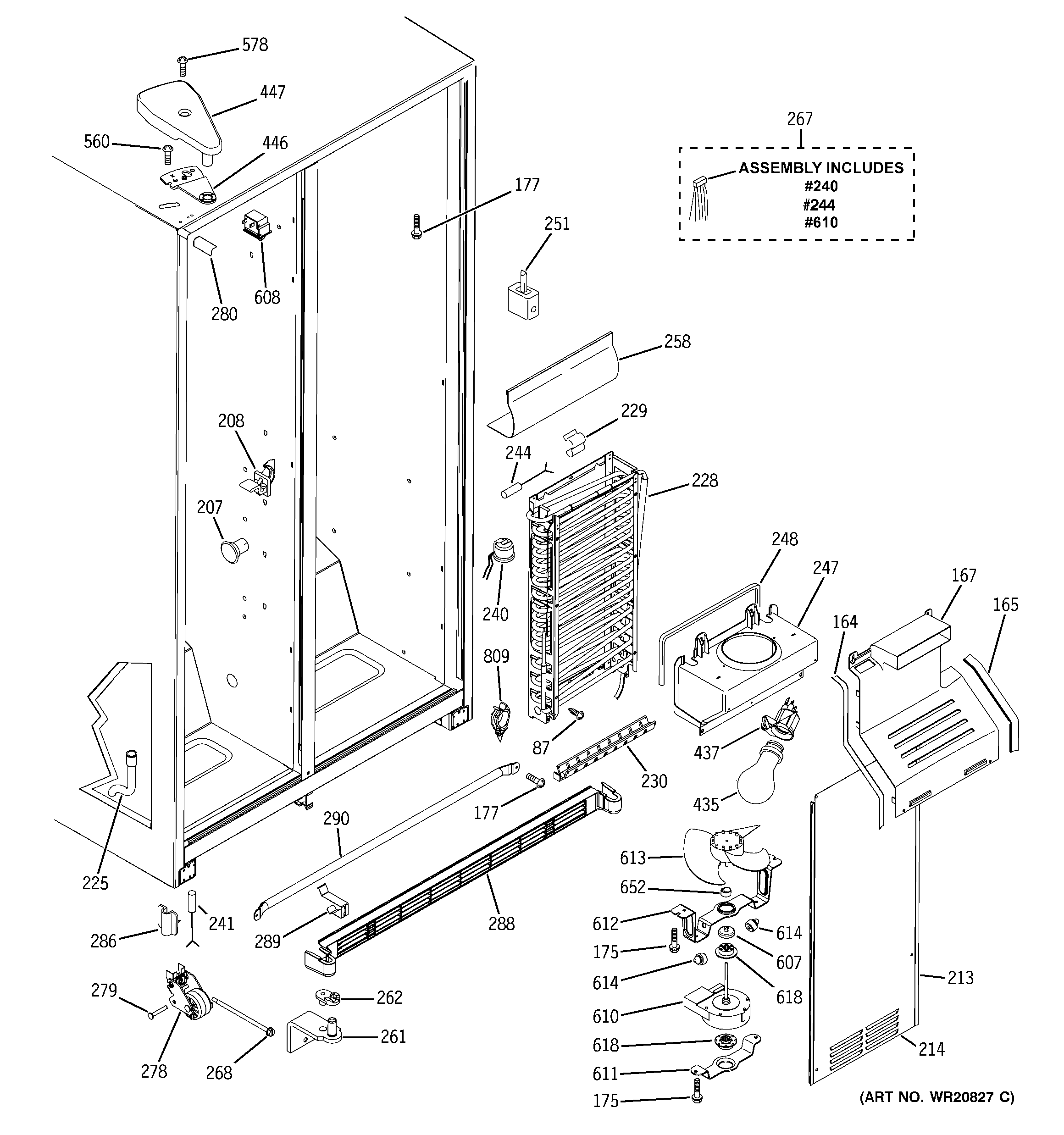 Freezer section
