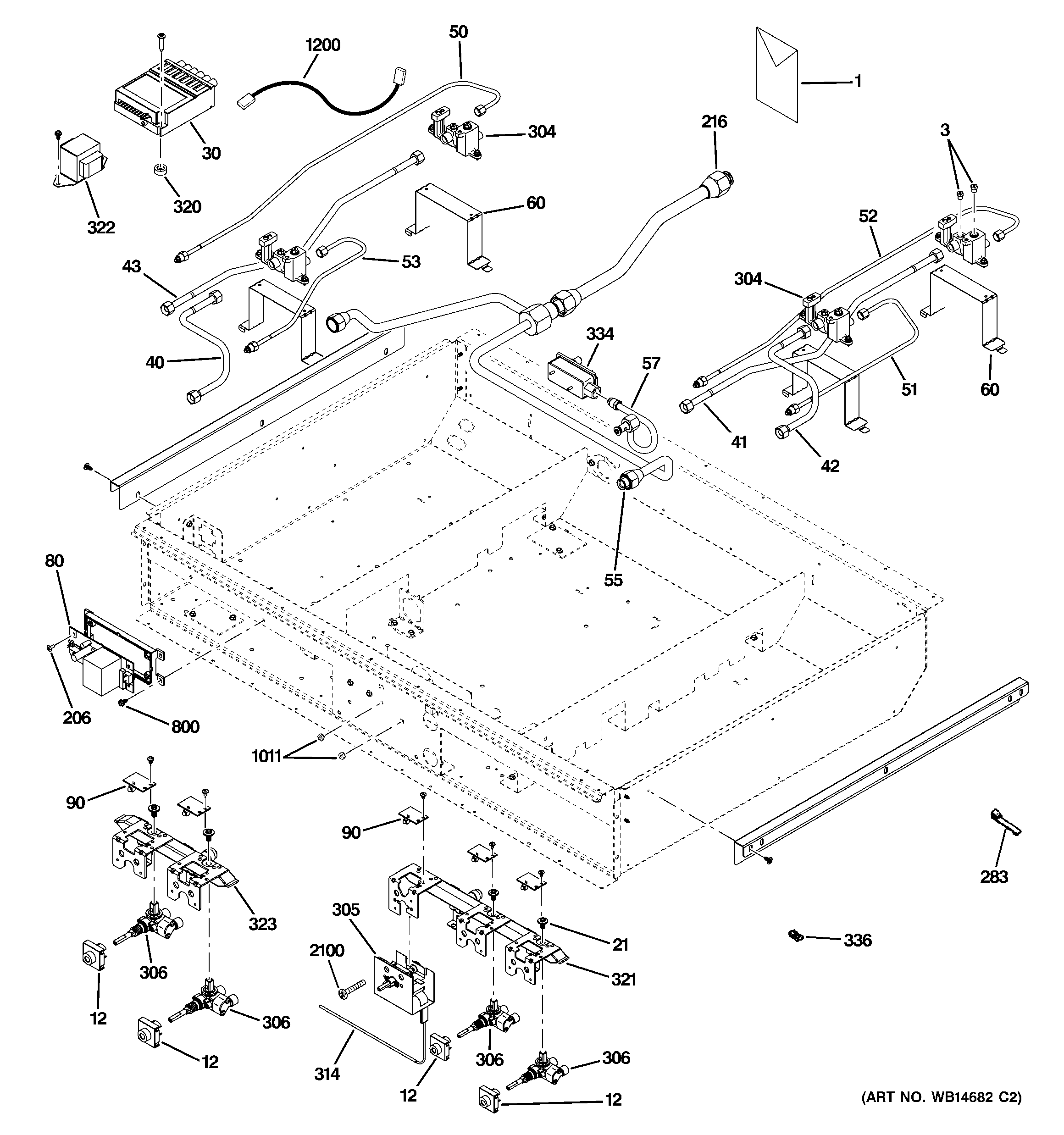 Gas & burner parts