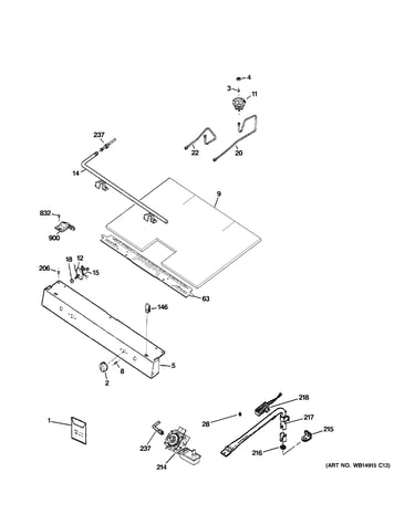 Gas & burner parts