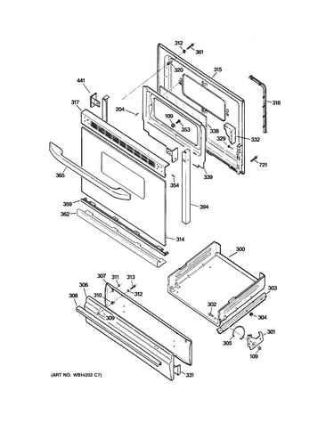 Door & drawer parts
