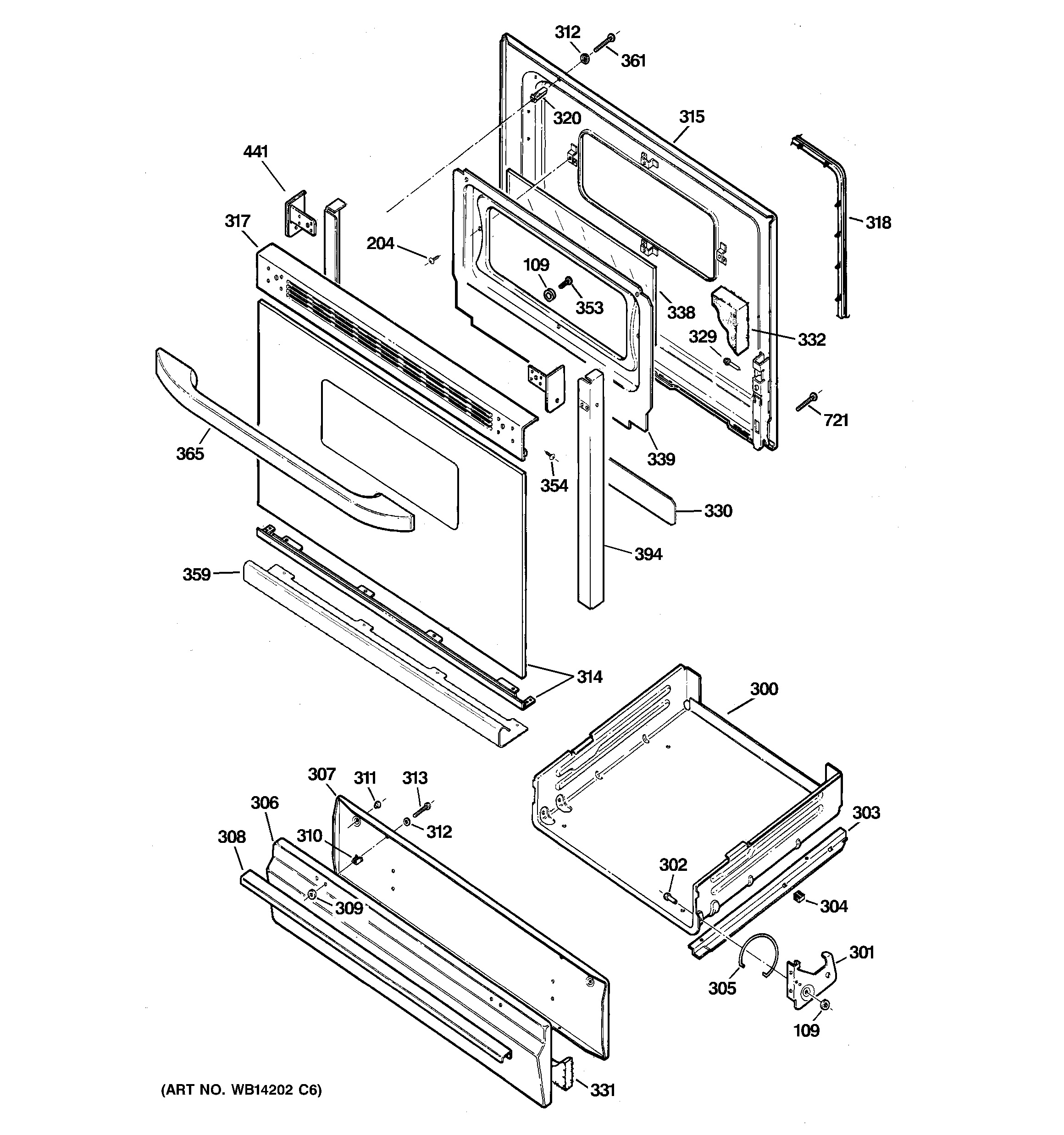 Door & drawer parts