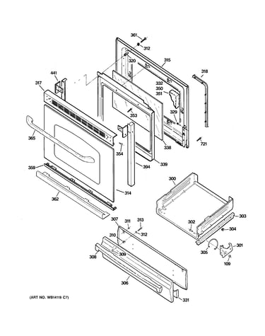 Door & drawer parts