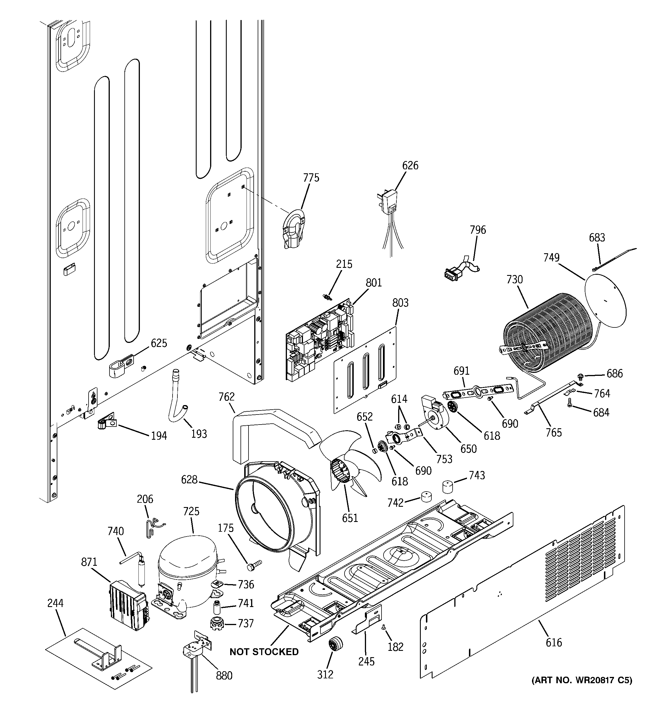 Machine compartment