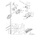 GE PFCA1NJZCDSS fresh food section diagram