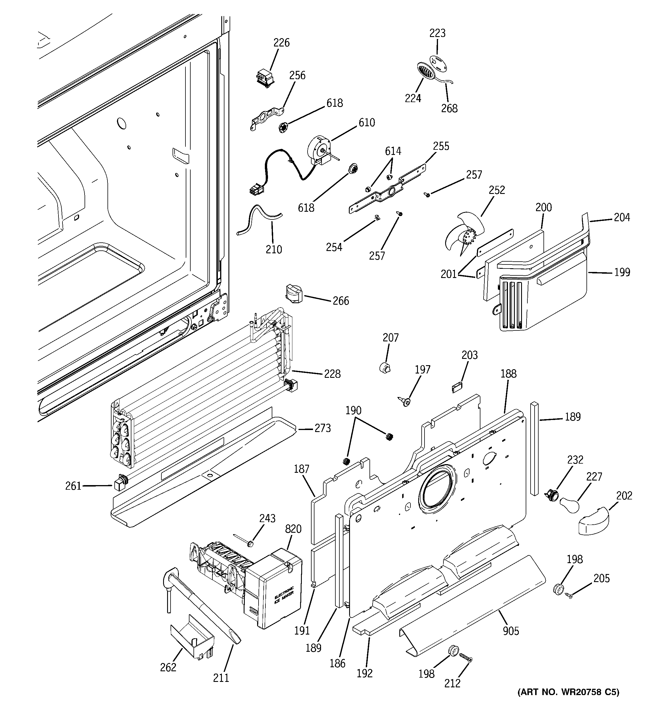 Freezer section