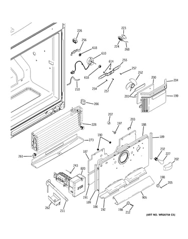 Freezer section