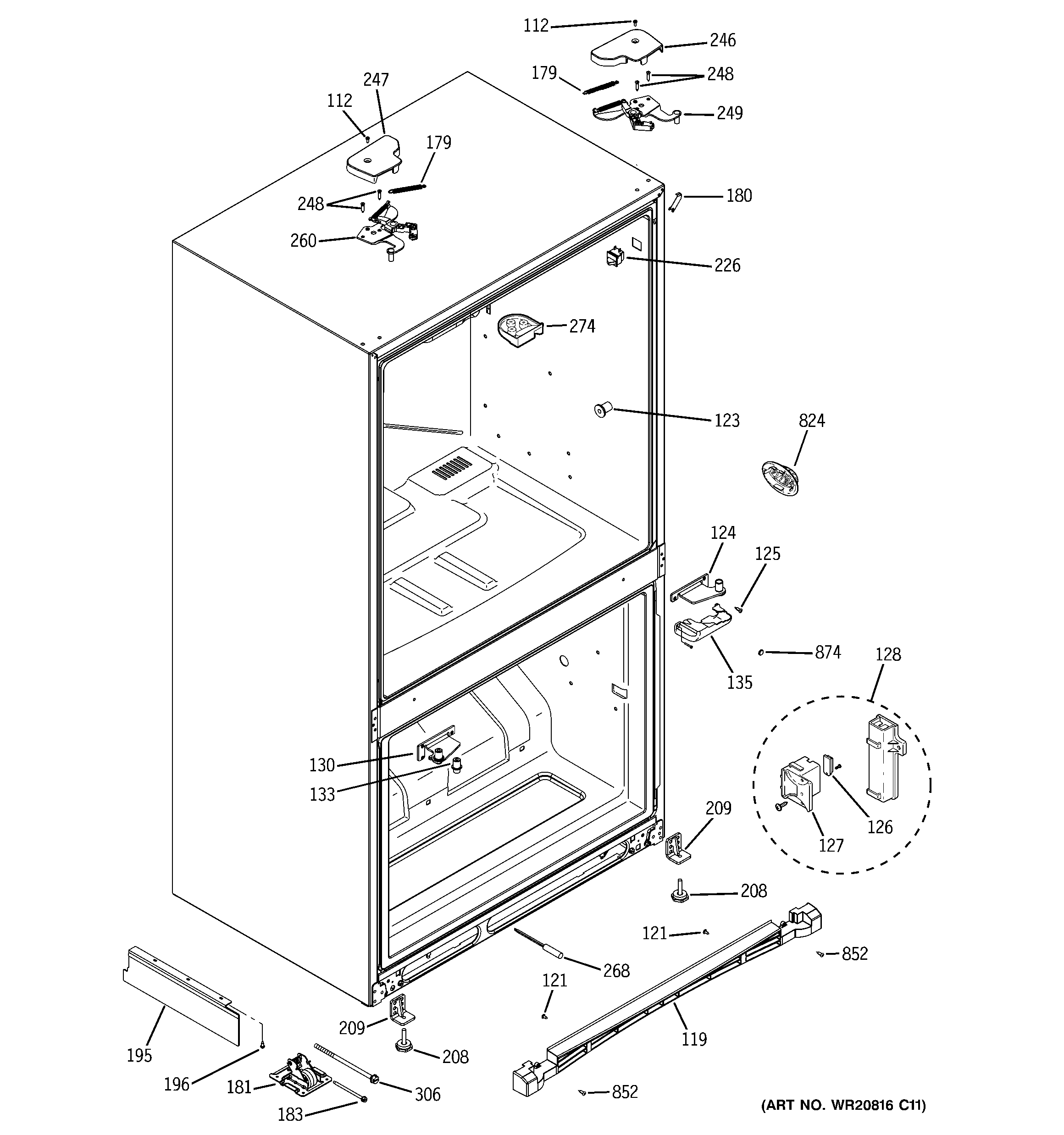 Case parts
