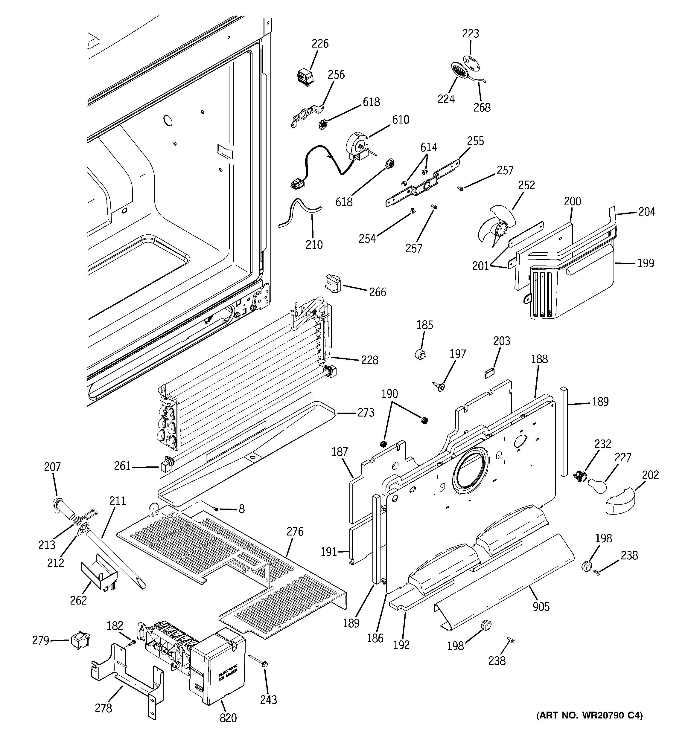 Freezer section